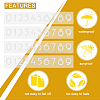 Waterproof Self Adhesive Craft Stickers DIY-GF0002-59B-01-4