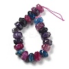 Natural Agate Beads Strands G-K392-A20-3