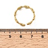 304 Stainless Steel Cuff Open Rings for Women RJEW-P182-05G-3