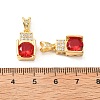 Brass Micro Pave Cubic Zirconia Pendants KK-G533-18G-01-3