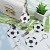DIY Sports Ball Acrylic Pendant Keychain Making Kits DIY-SP0001-44D-4