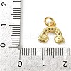 Brass Micro Pave Cubic Zirconia Pendants KK-L231-01G-01-3