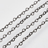 Brass Heart Link Chains CHC-T008-03B-01-2