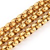 3.28 Feet Ion Plating(IP) 304 Stainless Steel Box Chains X-CHS-B001-01G-2