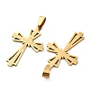 201 Stainless Steel Pendants STAS-V014-04G-2