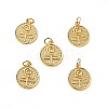 Rack Plating Brass Pendants KK-H431-39G-B-4