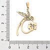 304 Stainless Steel Pendants Ion Plating(IP) LS-STAS-U030-11G-3