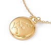 Ion Plating(IP) 304 Stainless Steel Pendant Necklace for Men Women STAS-H169-01F-3