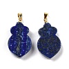 Natural Lapis Lazuli Pendants G-A203-02D-1