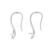 925 Sterling Silver Hoop Earrings Findings STER-B004-14P-1