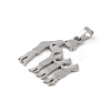 Non-Tarnish Mother's Day 304 Stainless Steel Pendants STAS-U002-03P-2