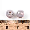 Electroplate Pearlized Glass Pearl Beads EGLA-T021-14B-02-3