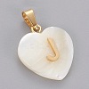 Shell Pendants STAS-F210-17G-J-1