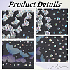 5Pcs 3 Styles DIY Acrylic Rhinestone Stickers DIY-GF0010-46-6