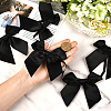 2Pcs Cloth Bowknot Hanging Banner for Christmas Tree Decoration AJEW-SP0002-82A-4