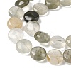 Natural Green Rutilated Quartz Beads Strands G-F790-H01-03-4