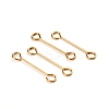 Ion Plating(IP) 304 Stainless Steel Eye Pins STAS-I141-01B-G-1