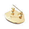 Red Lip Alloy Enamel Pin Brooches JEWB-C037-15G-3