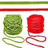 2 Skeins 2 Colors Polyester Yarn OCOR-CY0002-63B-6