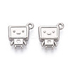 Anti-Tarnish 304 Stainless Steel Pendants STAS-Q334-14P-1