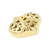 Hollow Brass Pendants for Valentine's Day KK-M289-03A-G-2