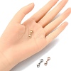 3Pcs 3 Colors 304 Stainless Steel Double Lobster Claw Clasps STAS-YW0001-52B-4