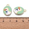 Printed Alloy Pendants PALLOY-SZC0008-05P-3