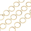 304 Stainless Steel Ring Link Chains CHS-G044-05G-06-1