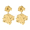 304 Stainless Steel Stud Earrings for Women EJEW-U020-06G-1
