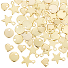 Unicraftale 60Pcs 3 Styles 201 Stainless Steel Charms STAS-UN0053-61-1