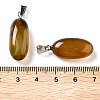 Natural Agate Dyed Pendants G-Q016-03J-3