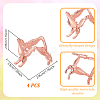 Alloy Crystal Ball Holders ODIS-WH0007-59B-RG-2