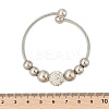 304 Stainless Steel Cuff Bangles BJEW-Z087-12P-3