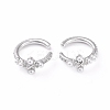 Brass Cuff Earrings EJEW-L234-004P-1