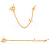 6Pcs 6 Style Brass Cable Chain Necklace Making FIND-AB00047-5