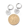 Non-Tarnish 304 Stainless Steel Dangle Hoop Earrings for Women EJEW-JE05037-5