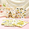 12Pcs 6 Colors Bees Theme Rectangle Paper Bags CARB-FS0001-08-9