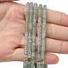 Natural Green Strawberry Quartz Heishi Beads Strands G-A299-A06-01-2
