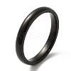 Ion Plating(IP) 304 Stainless Steel Flat Plain Band Rings STAS-I160-D-18mm-B-1