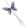 Teardrop Glass Crystal Suncatcher HJEW-JM04953-2