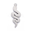 Non-Tarnish 304 Stainless Steel Pendants X-STAS-K213-06P-2