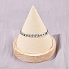 304 Stainless Steel Curb Chain Bracelets for Women BJEW-G757-14P-2
