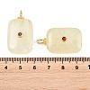 Natural Lemon Quartz(Heated) Pendants G-F837-04C-3