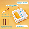 Plastic Artist Brush Basin Multifunction Paint Brush Tub TOOL-PH0001-24-4