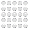 300Pcs 201 Stainless Steel Stamping Blank Tag Pendants STAS-DC0015-47-1
