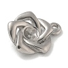Anti-Tarnish 304 Stainless Steel Pendants STAS-Q334-17P-2