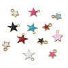Alloy & Brass Enamel Charm Sets ENAM-TA0001-10-4
