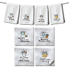 4Pcs 4 Styles Microfiber Cleaning Cloth AJEW-WH0645-005-1
