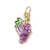 Alloy Enamel Pendants PALLOY-JF02459-3