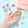 12Pcs 12 Styles Awareness Ribbon Enamel Pins JEWB-CJ0001-51-4